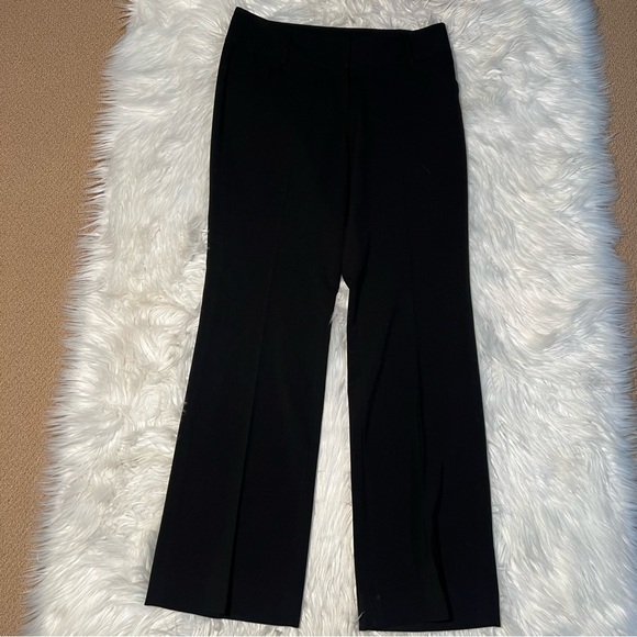 Kenneth Cole New York Trousers Dress Pants Black Wide Leg - Picture 2 of 9